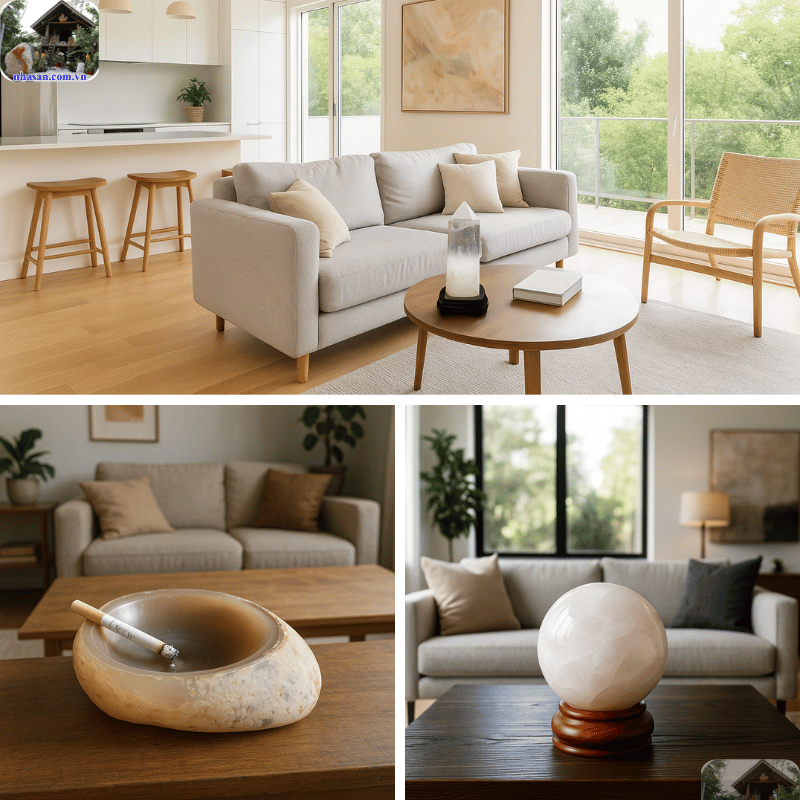 Đặt đá phong thuỷ ở phòng khách giúp thu hút tài lộc và sự thịnh vượng cho cả gia đình Đặt đá phong thuỷ ở phòng khách giúp thu hút tài lộc và sự thịnh vượng cho cả gia đình