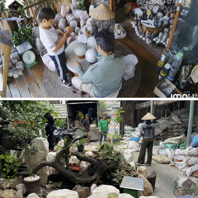 Tại Nhà Sàn Tây Nguyên bạn sẽ tìm được hàng trăm mẫu đá phong thuỷ đẹp mắt Tại Nhà Sàn Tây Nguyên bạn sẽ tìm được hàng trăm mẫu đá phong thuỷ đẹp mắt