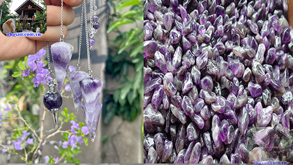 Đá thạch anh tím Amethyst Đá thạch anh tím Amethyst