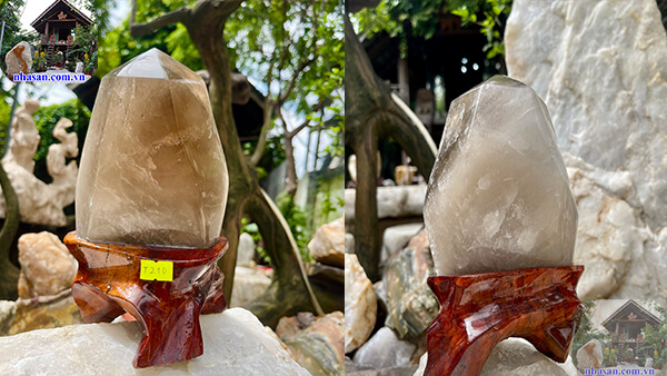 Đá thạch anh khói Smoky Quartz Đá thạch anh khói Smoky Quartz