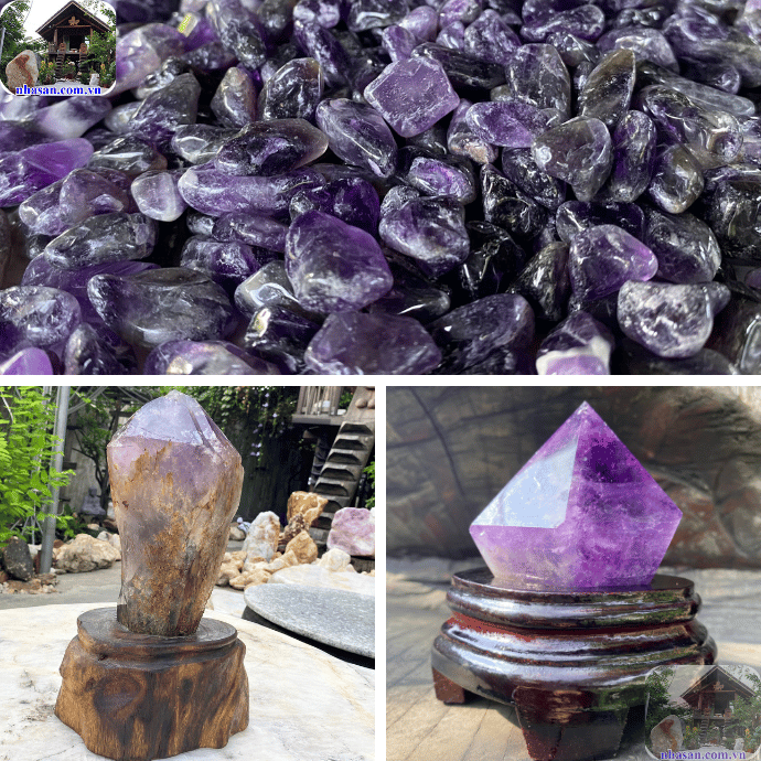 Thạch anh tím là một trong những dòng đá có năng lượng cao và mạnh mẽ Thạch anh tím là một trong những dòng đá có năng lượng cao và mạnh mẽ