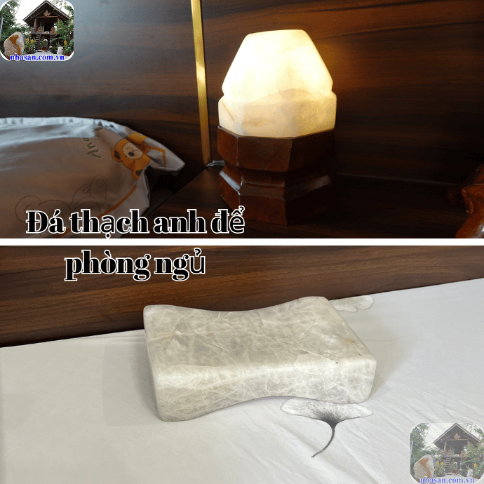 Đá thạch anh để phòng ngủ giúp ngủ sâu giấc, thư giãn tâm trí Đá thạch anh để phòng ngủ giúp ngủ sâu giấc, thư giãn tâm trí