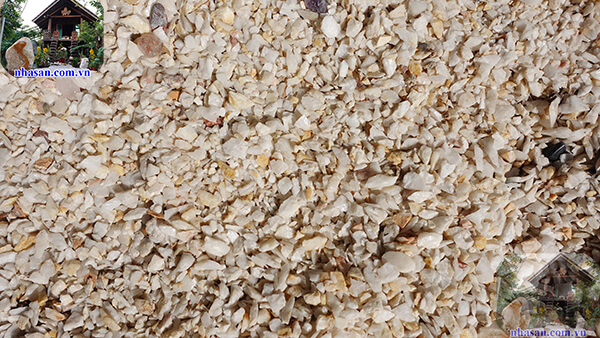 Đá thạch anh vụn trắng 0.3x0.5cm Đá thạch anh vụn trắng 0.3x0.5cm