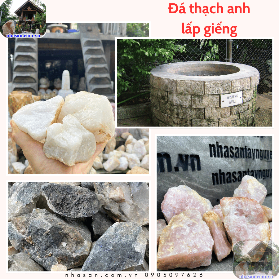 Lấp giếng bằng đá thạch anh có khả năng trung hòa năng lượng tiêu cực Lấp giếng bằng đá thạch anh có khả năng trung hòa năng lượng tiêu cực