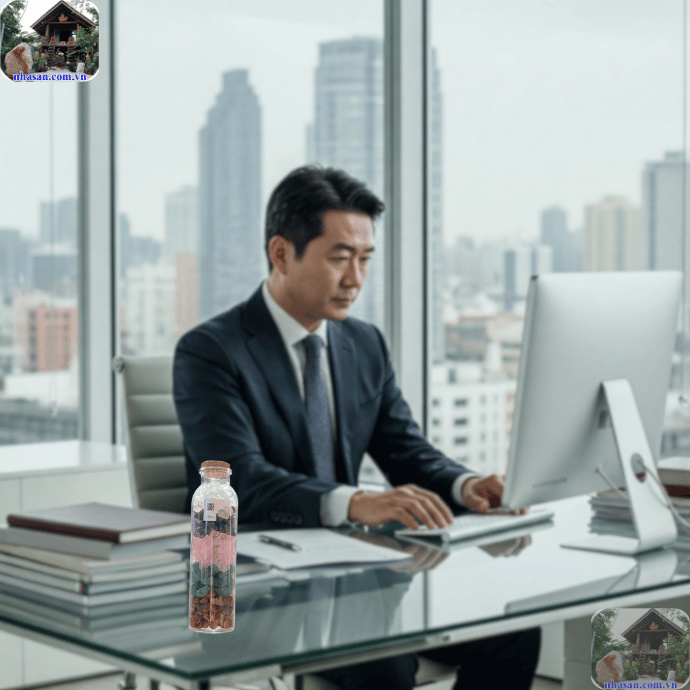 Đá thạch anh ngũ sắc mang lại sự thay đổi tích cực trong công việc Đá thạch anh ngũ sắc mang lại sự thay đổi tích cực trong công việc