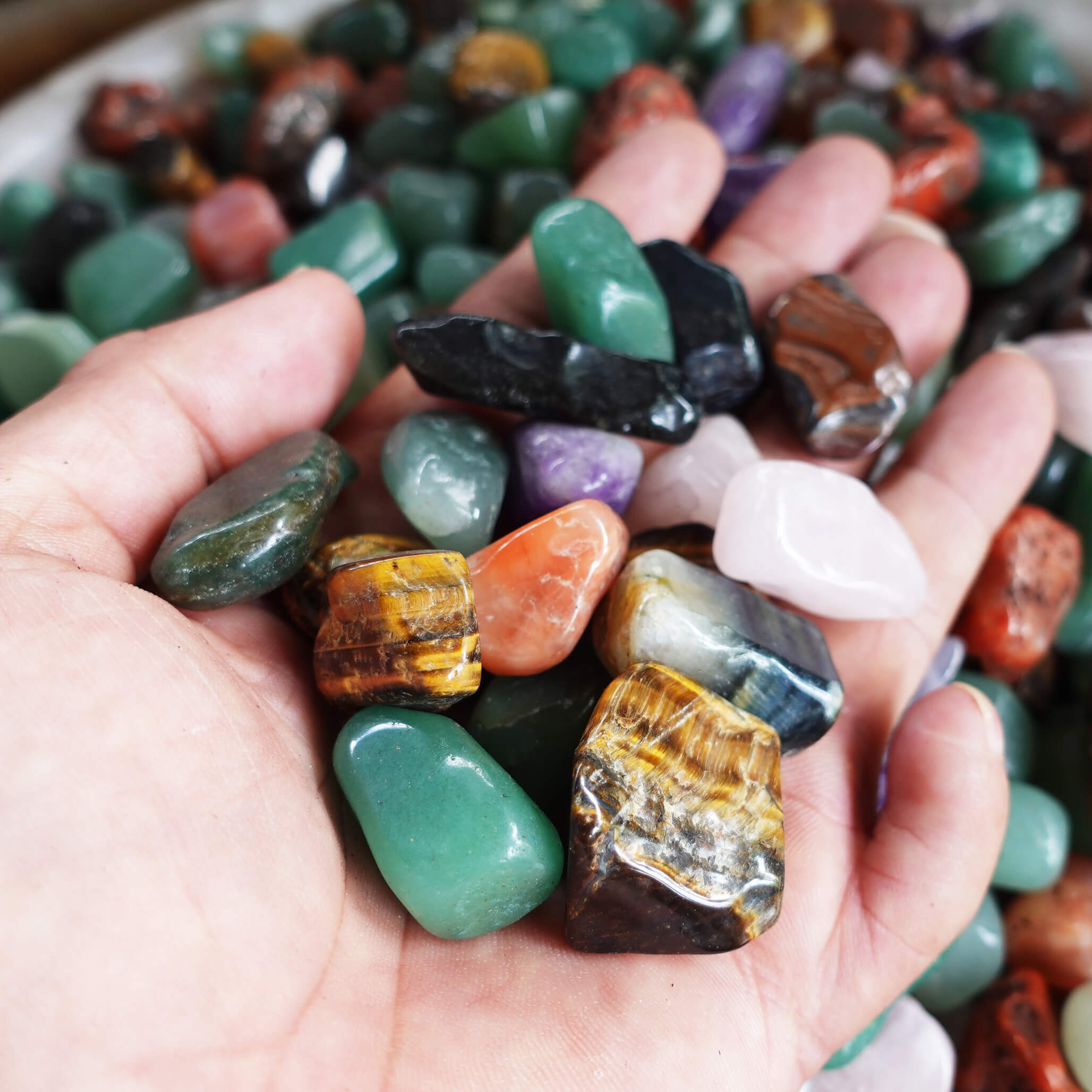 Đá thạch anh ngũ sắc