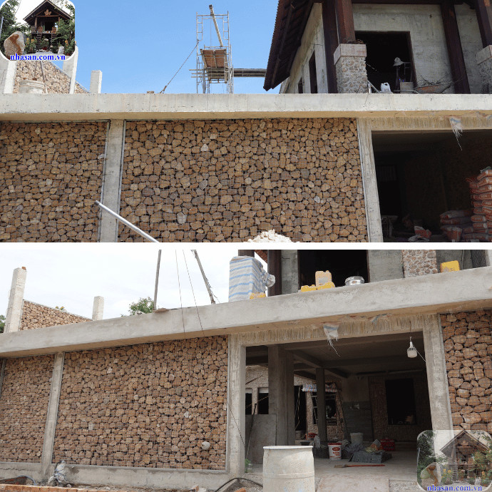 Đá thạch anh thô vụn còn được ưa chuộng để ốp tường nhà Đá thạch anh thô vụn còn được ưa chuộng để ốp tường nhà