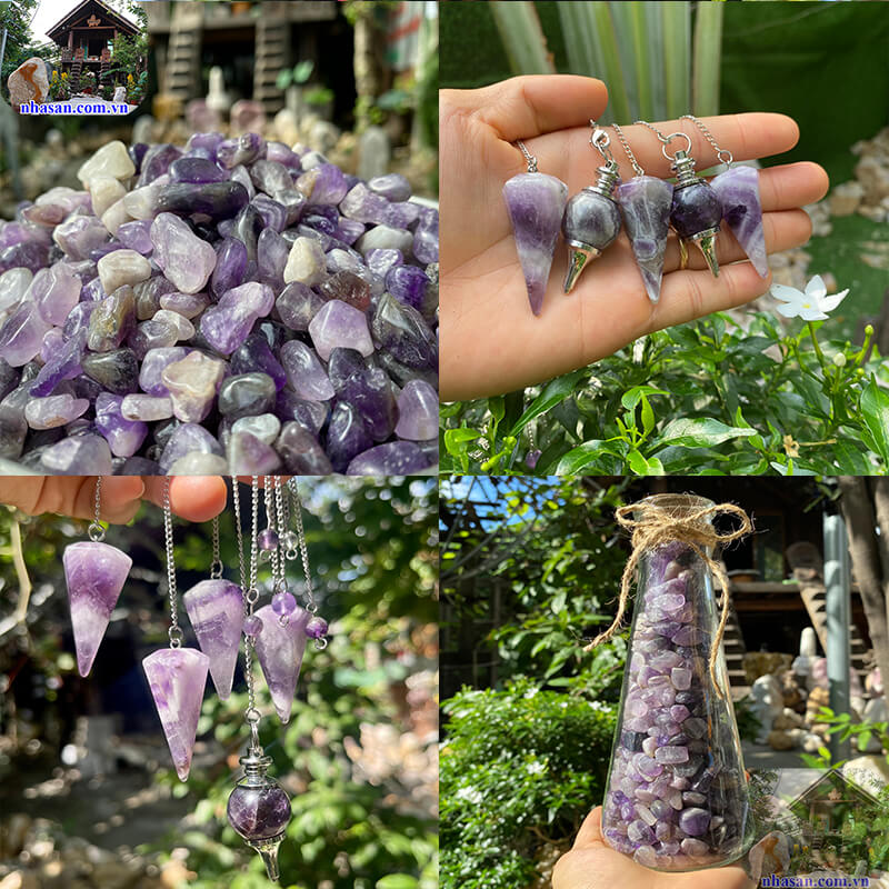 Đá thạch anh tím (Amethyst) Amethyst