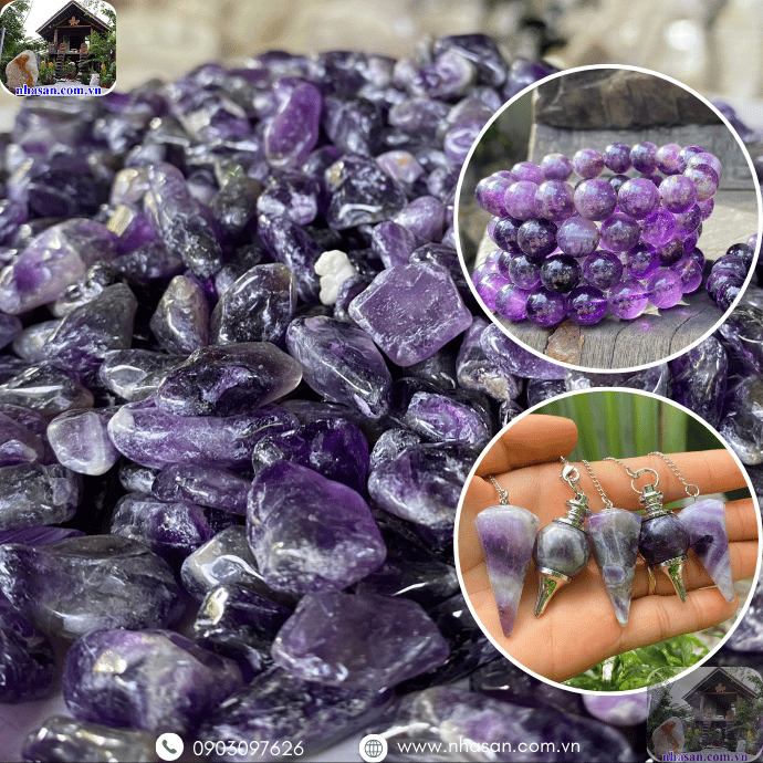 Thạch anh tím sự lựa chọn hoàn hảo để xua đuổi tà khí Thạch anh tím sự lựa chọn hoàn hảo để xua đuổi tà khí