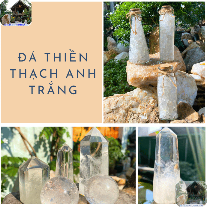 Thạch anh trắng là biểu tượng của sự tinh khiết và thanh lọc Thạch anh trắng là biểu tượng của sự tinh khiết và thanh lọc