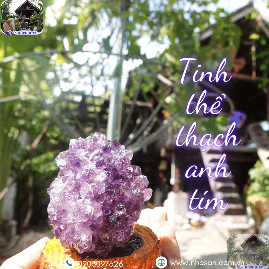 Đá thạch anh tím giúp cải thiện giấc ngủ Đá thạch anh tím giúp cải thiện giấc ngủ