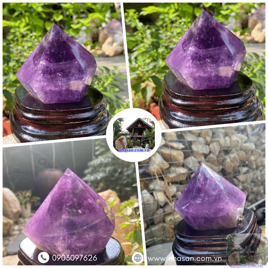 Đá tinh thể được cho là có khả năng thu hút năng lượng tích cực Đá tinh thể được cho là có khả năng thu hút năng lượng tích cực