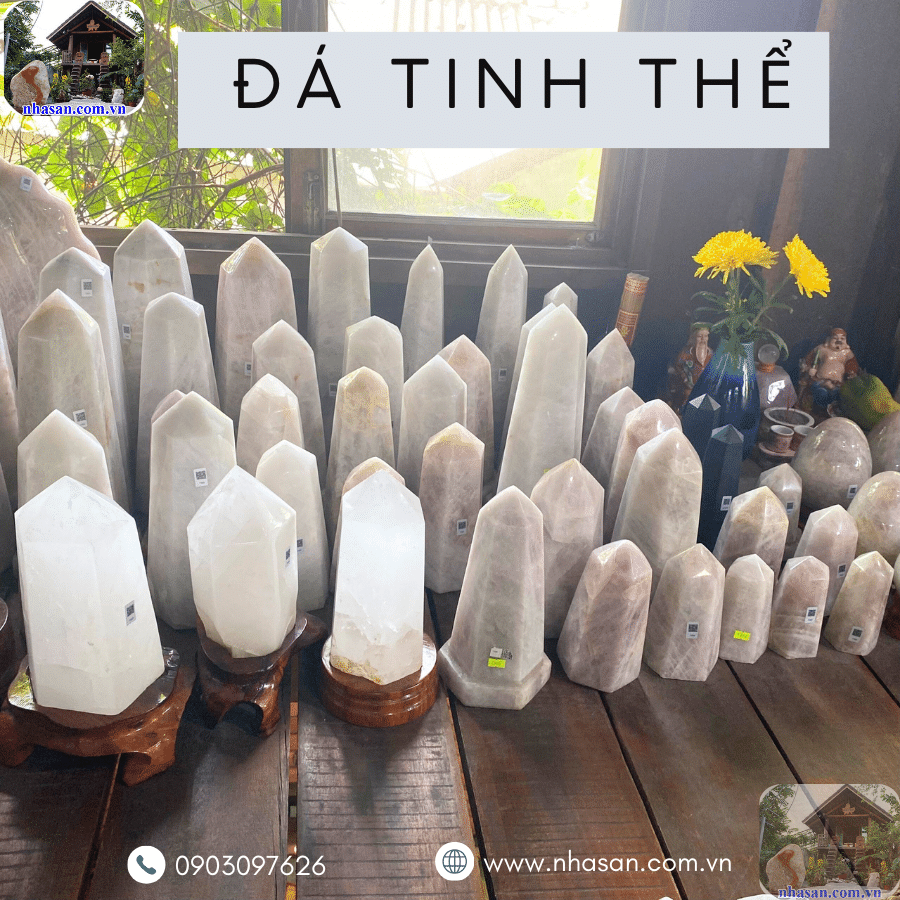 Đá tinh thể từ lâu đã thu hút sự chú ý của con người bởi vẻ đẹp lấp lánh Đá tinh thể từ lâu đã thu hút sự chú ý của con người bởi vẻ đẹp lấp lánh