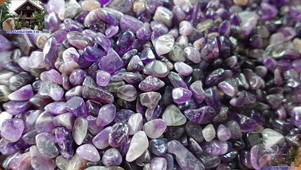 Đá thạch anh tím vụn để bàn làm việc Đá thạch anh tím vụn để bàn làm việc