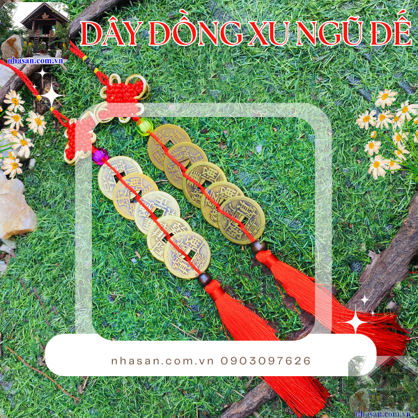 Có thể treo đồng xu ngũ đế tại khu vực may mắn, thu hút tài lộc Có thể treo đồng xu ngũ đế tại khu vực may mắn, thu hút tài lộc