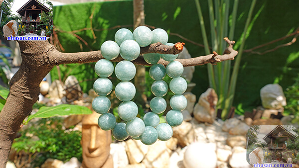 Vòng tay đá cẩm thạch phong thủy màu tự nhiên Vòng tay đá cẩm thạch phong thủy màu tự nhiên