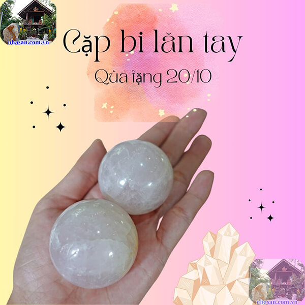 Cặp bi lăn tay là món quà năng lượng dành cho người thương Cặp bi lăn tay là món quà năng lượng dành cho người thương