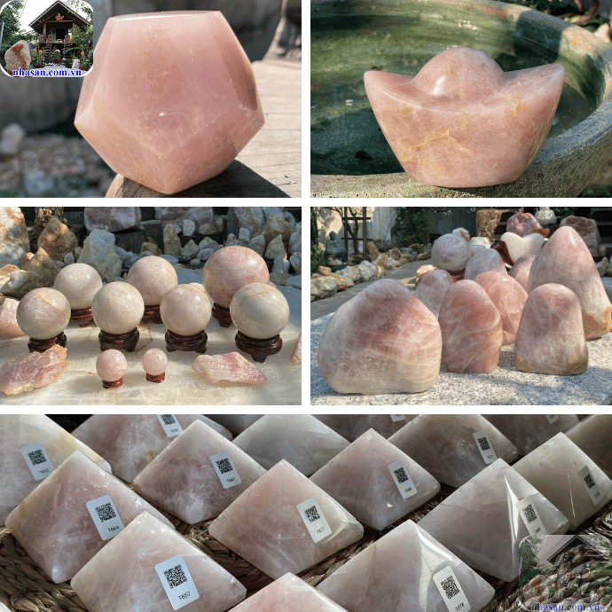 Giá đá thạch anh hồng tự nhiên phụ thuộc vào nhiều yếu tố khác nhau Giá đá thạch anh hồng tự nhiên phụ thuộc vào nhiều yếu tố khác nhau