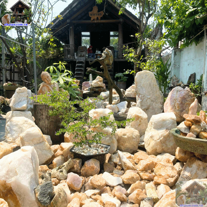 Nhà Sàn Tây Nguyên cung cấp các loại đá thạch anh nguyên khối 100% tự nhiên Nhà Sàn Tây Nguyên cung cấp các loại đá thạch anh nguyên khối 100% tự nhiên