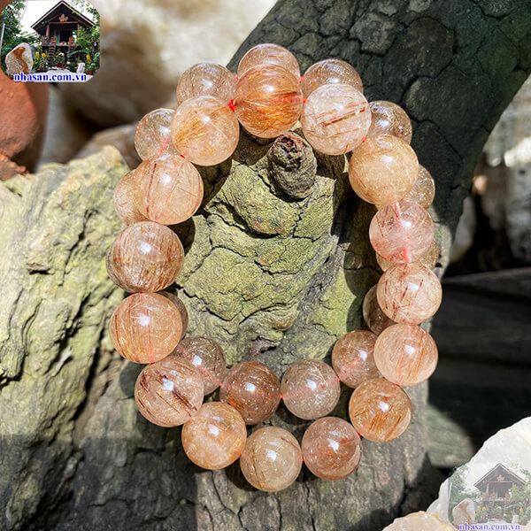 Đá thạch anh tóc đỏ nhiều tóc sẽ có giá trị cao Đá thạch anh tóc đỏ nhiều tóc sẽ có giá trị cao