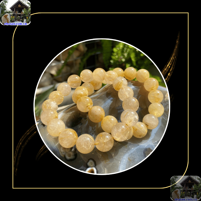 Giá vòng thạch anh tóc vàng phụ thuộc vào nhiều yếu tố Giá vòng thạch anh tóc vàng phụ thuộc vào nhiều yếu tố