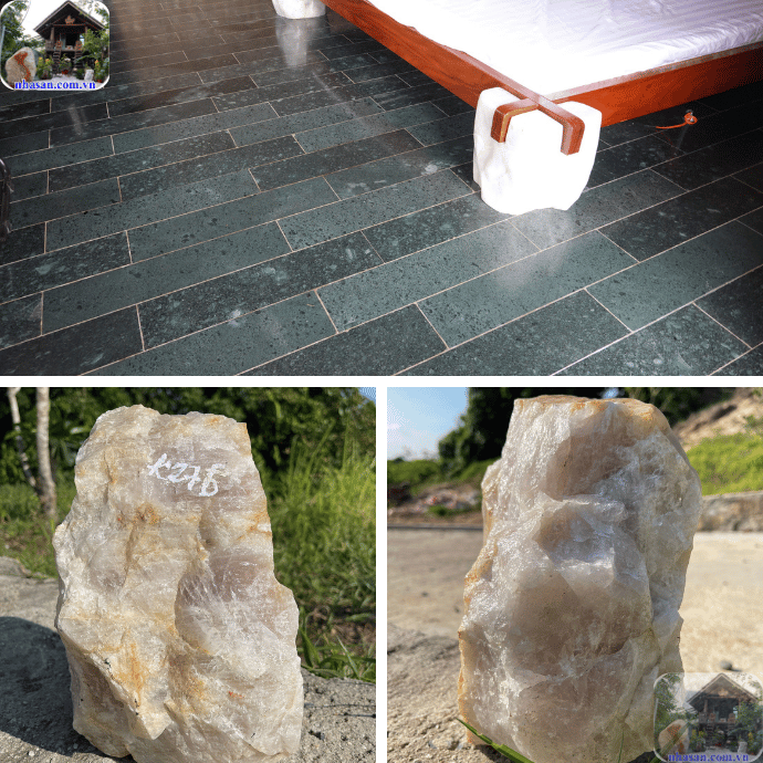 Giường đá thạch anh là sản phẩm được chế tác từ đá thạch anh tự nhiên Giường đá thạch anh là sản phẩm được chế tác từ đá thạch anh tự nhiên