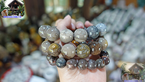 Gỗ hóa thạch xám ghi là một loại đá bán quý Gỗ hóa thạch xám ghi là một loại đá bán quý