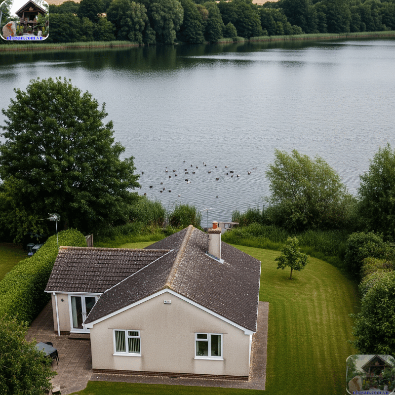 Hồ nước sau nhà có tốt không là điều băn khoăn của nhiều gia chủ  Hồ nước sau nhà có tốt không là điều băn khoăn của nhiều gia chủ