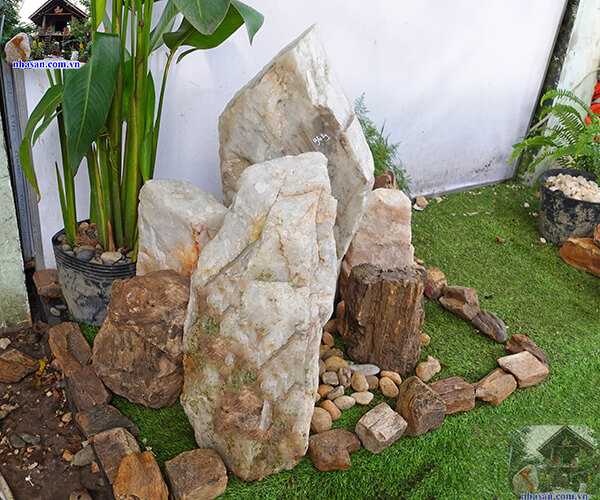 Tiểu cảnh sử dụng hoàn toàn bằng đá phong thủy Tiểu cảnh sử dụng hoàn toàn bằng đá phong thủy