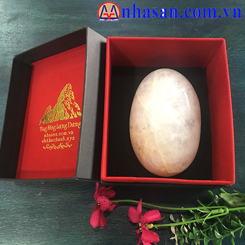 Đá Chặn Giấy Thạch Anh Hồng DCG-29.1 Đá Chặn Giấy Thạch Anh Hồng DCG-29.1