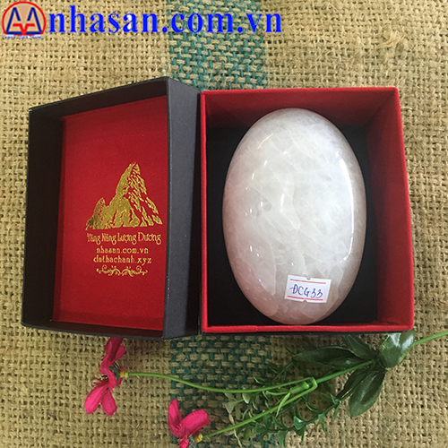 Đá Chặn Giấy Thạch Anh Trắng DCG-33 Đá Chặn Giấy Thạch Anh Trắng DCG-33