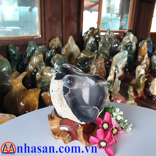 Đá Mã Não Phong Thuỷ DMN-65.2 Đá Mã Não Phong Thuỷ DMN-65.2