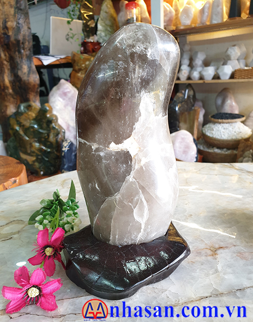 Trụ Đá Thạch Anh Tinh Thể Ám Khói T170.3 Trụ Đá Thạch Anh Tinh Thể Ám Khói T170.3