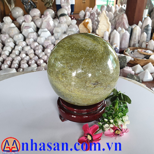 Quả Cầu Đá Cẩm Thạch QC-370.1 Quả Cầu Đá Cẩm Thạch QC-370.1