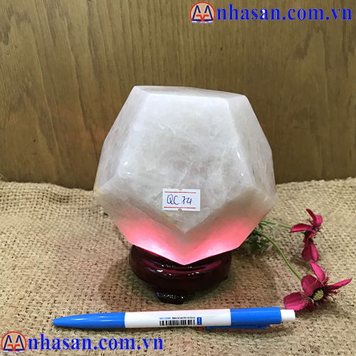 Quả Cầu Đá Thạch Anh 12 Mặt QC-74.1 Quả Cầu Đá Thạch Anh 12 Mặt QC-74.1