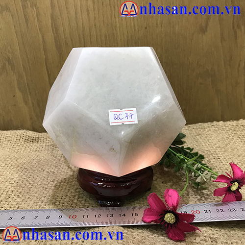 Quả Cầu Đá Thạch Anh 12 Mặt QC-77.1 Quả Cầu Đá Thạch Anh 12 Mặt QC-77.1