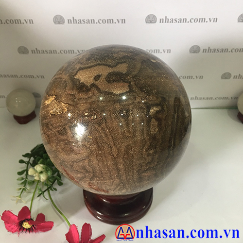 Quả Cầu Gỗ Hóa Thạch QC-59.2 Quả Cầu Gỗ Hóa Thạch QC-59.2