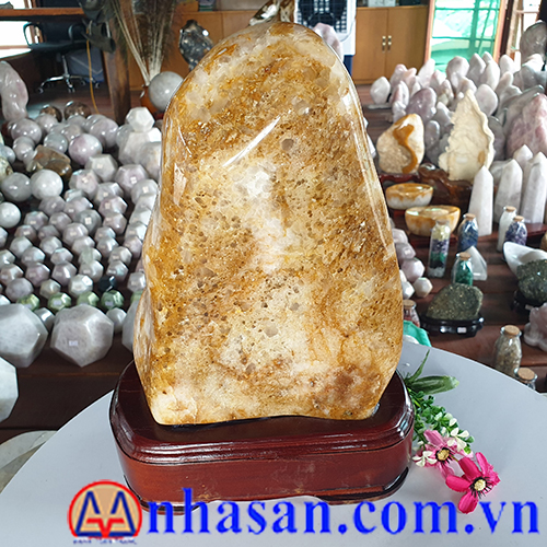 Trụ Đá Thạch Anh Bông Vàng TAV-94.1 Trụ Đá Thạch Anh Bông Vàng TAV-94.1