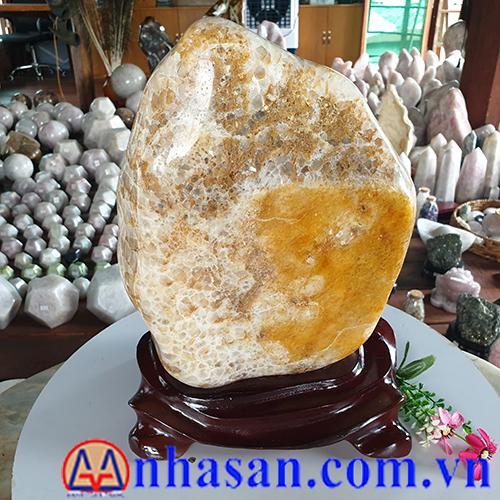 Trụ Đá Thạch Anh Bông Vàng TAV-96.1 Trụ Đá Thạch Anh Bông Vàng TAV-96.1