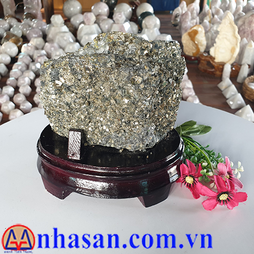 Trụ Đá Vàng Găm Phong Thuỷ TVG-06.1 Trụ Đá Vàng Găm Phong Thuỷ TVG-06.1