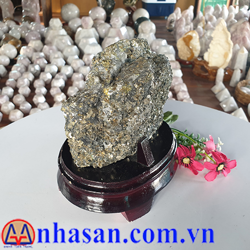 Trụ Đá Vàng Găm Phong Thuỷ TVG-06.2 Trụ Đá Vàng Găm Phong Thuỷ TVG-06.2