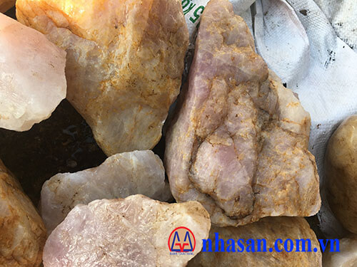 Sell cheap rough pink stone