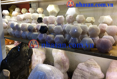 Bán đá thạch anh 12 mặt giá rẻ uy tín