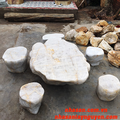 Bàn Đá Thạch Anh 1 Tấn