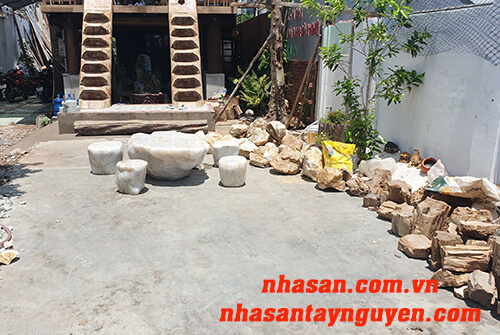 Bộ Bàn ập Đá Thạch Anh Nguyên Khôi