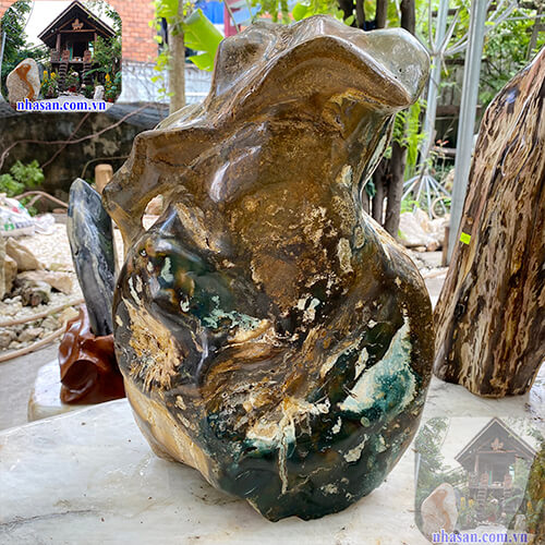 Bình hoa đá canxedon vật phẩm phong thủy trường tồn cùng thời gian Bình hoa đá canxedon vật phẩm phong thủy trường tồn cùng thời gian