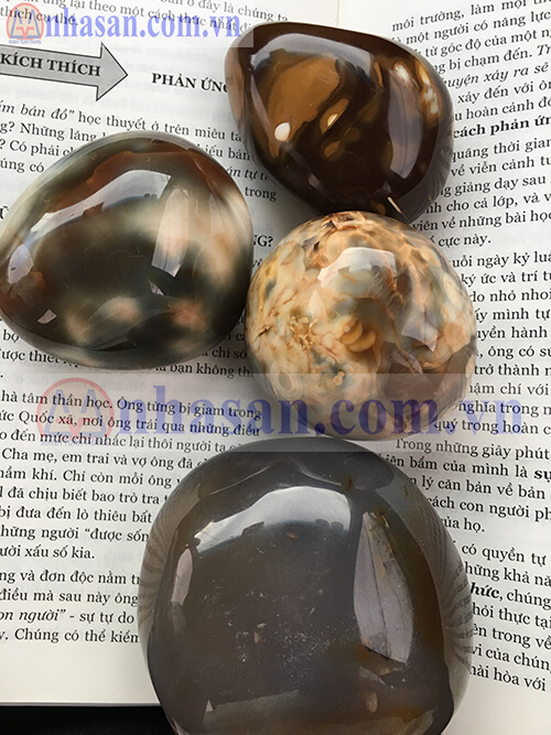 Chặn giấy đá mã não phong thủy