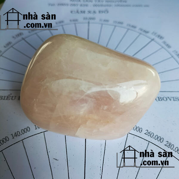 Chặn Giấy Đá Thạch Anh Hồng Tự Nhiên Chặn Giấy Đá Thạch Anh Hồng Tự Nhiên