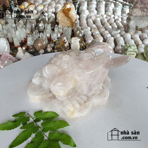 Cóc Ba Chân Đá Thạch Anh  Cóc Ba Chân Đá Thạch Anh