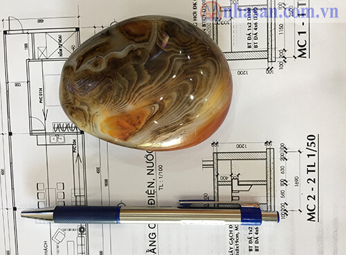 Cục chặn giấy đá mãn não-MN06.2